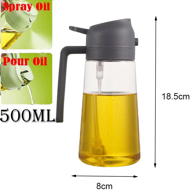 2 in 1 Oil Spray or Pour Duel-Function