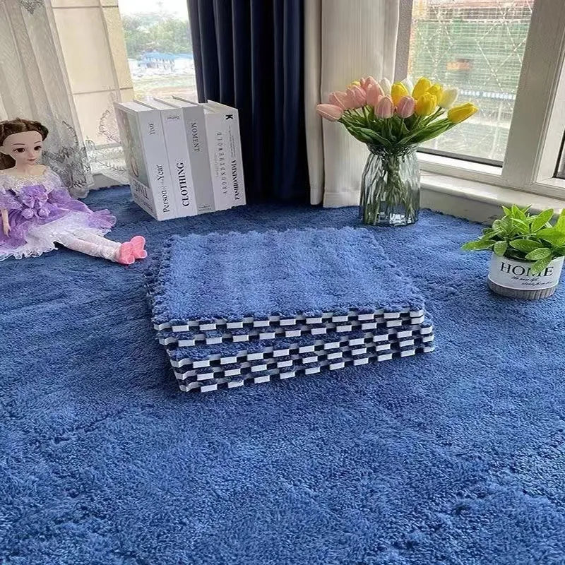 Soft Plush Mat Puzzle Carpet Warm Playmat